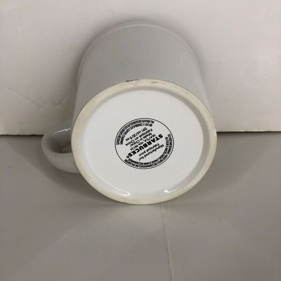 STARBUCKS White Mug with Starbuck‎ Logo, 20 oz Size - Picture 6 of 8